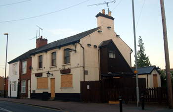The site of the White Hart June 2008